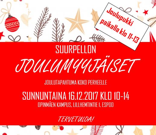JOulumyyjäiset Suurpellossa 16.12.2018